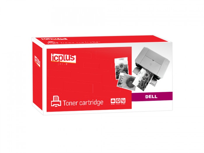 IC+ toner Dell 593-11018 Magenta 1,4k - zamiennik - 1250/ 1350/ 1355/ C1760/ C1765